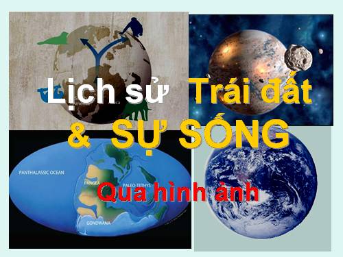 Lịch sử Trái đất & sự sống qua hình ảnh