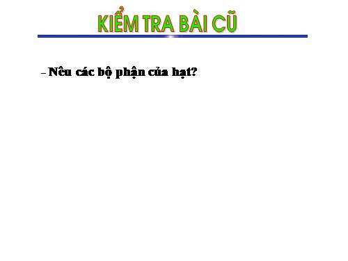 Bài 34. Phát tán của quả và hạt