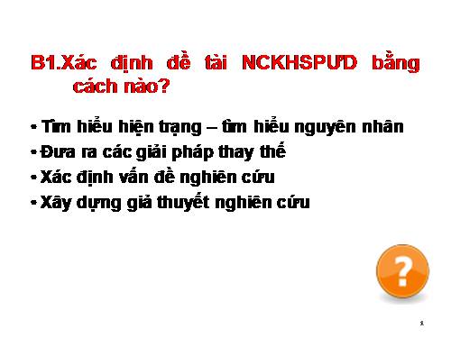 cach lam de tai khoa hoc