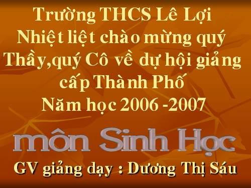 Bài 26. Sinh sản sinh dưỡng tự nhiên