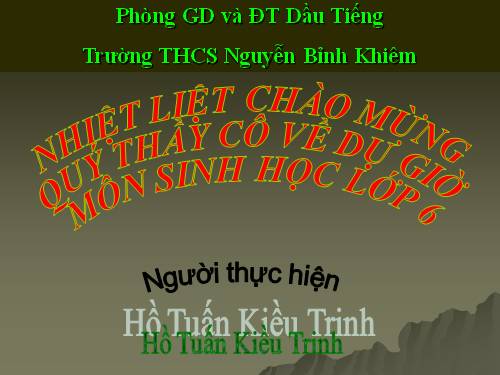 Bài 28. Cấu tạo và chức năng của hoa