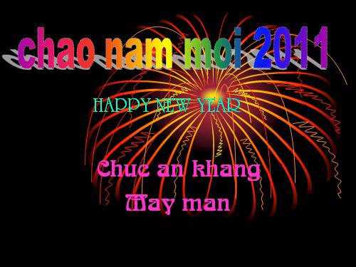 chúc mừng năm mới