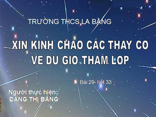 Bài 29. Các loại hoa