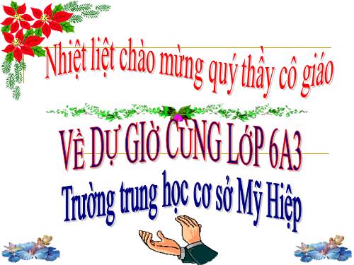 tiết 29: Bài tập sinh 6