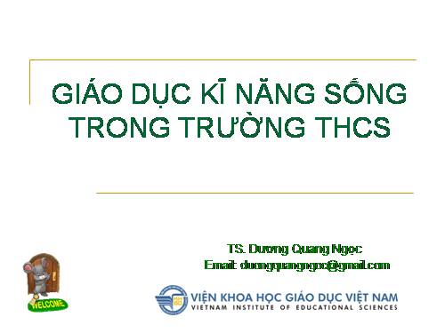 GD kỹ năng sống