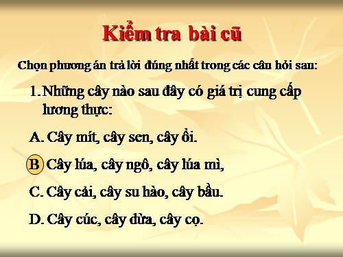 Bài 49. Bảo vệ sự đa dạng của thực vật