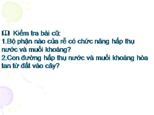 Bài 12. Biến dạng của rễ