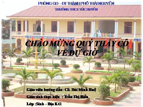 Bài 47. Thực vật bảo vệ đất và nguồn nước