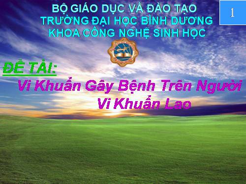 Bài 50. Vi khuẩn