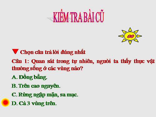 Bài 4. Có phải tất cả thực vật đều có hoa?