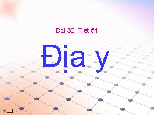 Bài 52. Địa y