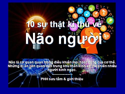 10 sự thật kì thúvề não .ppt