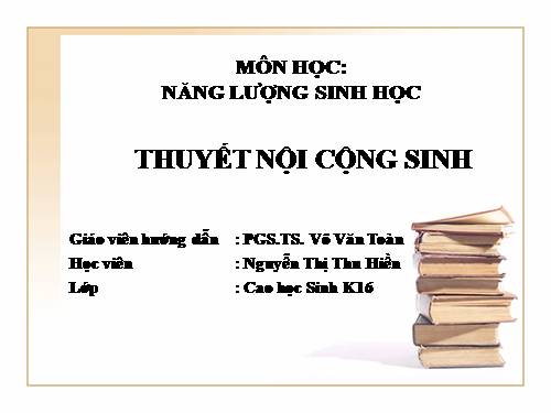 NĂNG LUONG SINH HOC 9