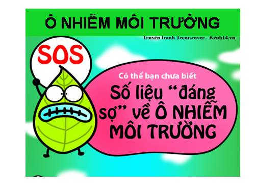 SOS Ô NHIỄM MÔI TRƯỜNG.ppt