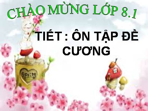 ôn tập sinh học 8