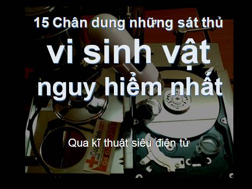 15 chân dung các VSV nguy hiểm nhất