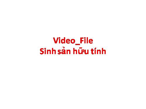 Video-SS hữu tính