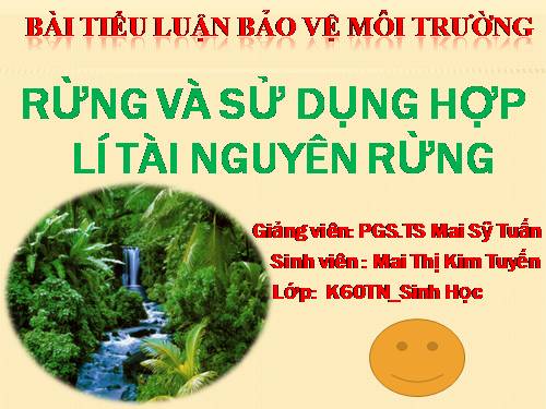 Sinh thái học và bảo vệ môi trường