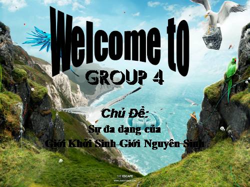 giới khởi sinh và nguyên sinh