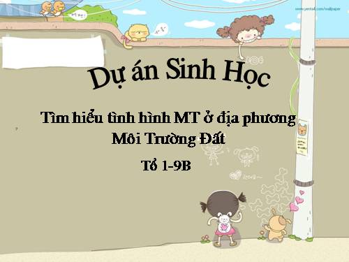 Dự án sinh học