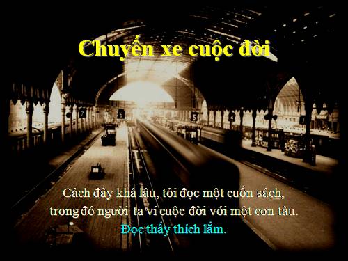 Chuyến xe cuộc đời