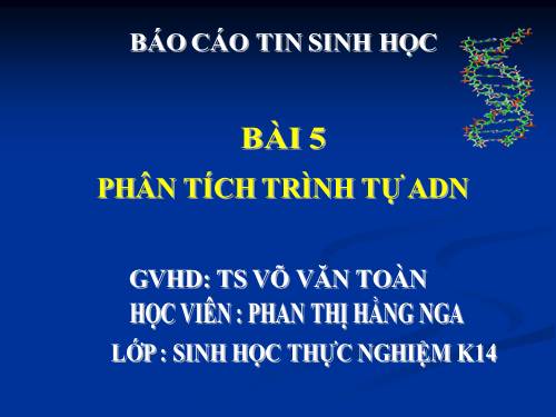 TIN SINH HỌC P50