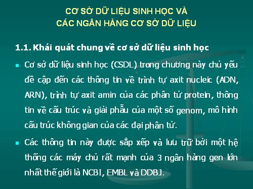 TIN SINH HỌC P34