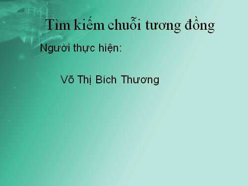 TIN SINH HỌC P26