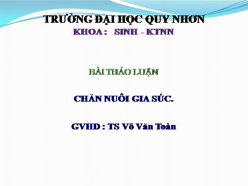 Kĩ Thuật Chăn Nuôi Hươu Sao