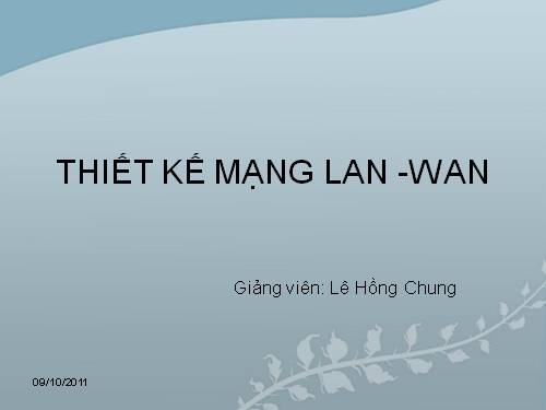 Thiet ke LAN-wan