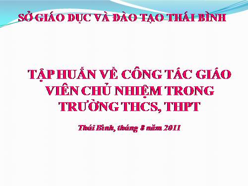 KN xay dung ke hoach cong tac CN lop.ppt