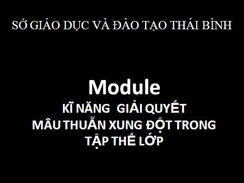 KN giai quyet mau thuan xung dot trong tap the lop.ppt