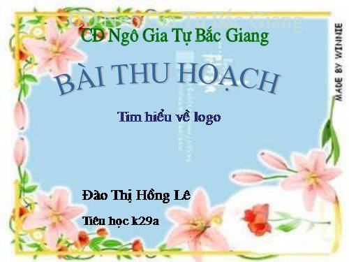 BAi 1. Tim hieu ve logo