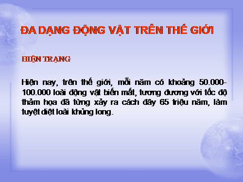 sinh thai hoc va moi truong