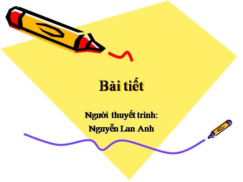 Bài tiết