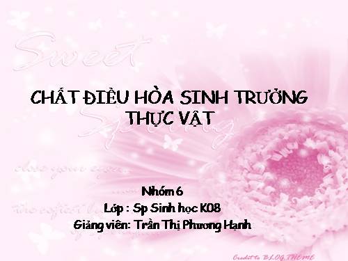 chất điều hòa sinh trưởng thực vật