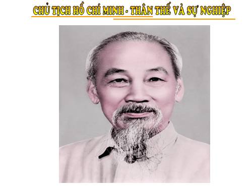tu lieu ve BAC HO