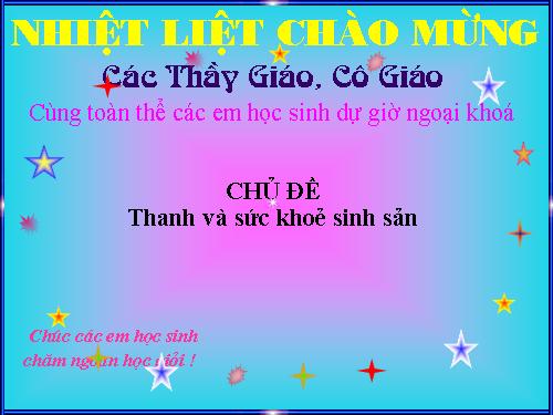 NGOAI KHOA - QUAN HE TINH DUC SOM
