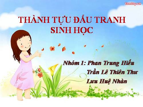 thành tựu đấu tranh sinh học