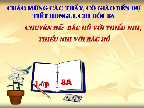 Chuyen de  Bac Ho voi thieu nhi