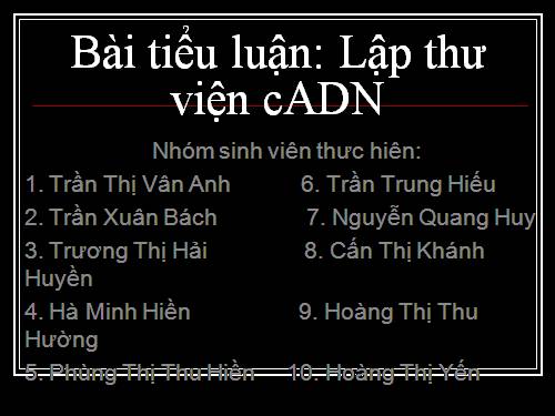 cADN