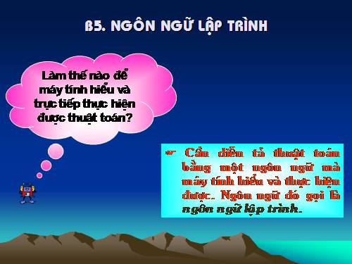 NGÔN NGỮ LẬP TRÌNH