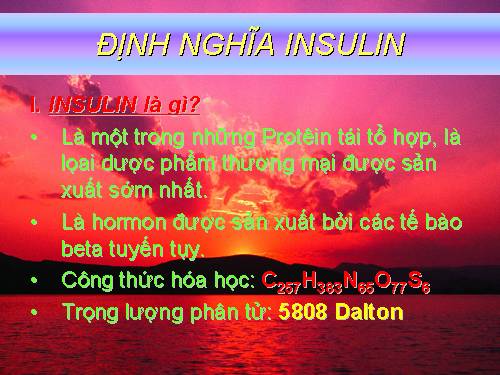 Hormon insulin