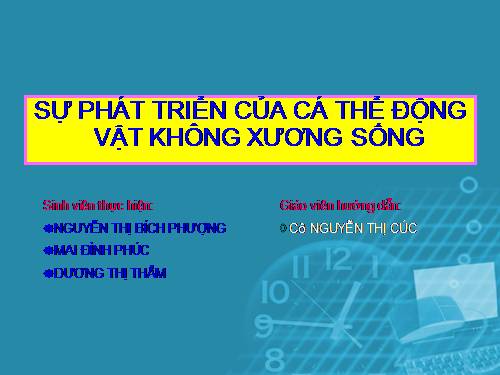 PHAT TRIEN DONG VATPHAT TRIEN DONG VAT