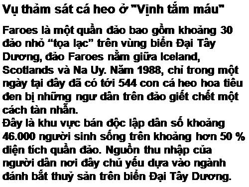 Thảm sát cá heo đẫm máu!!!