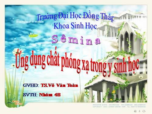 PHONG XẠ SINH HỌC P2