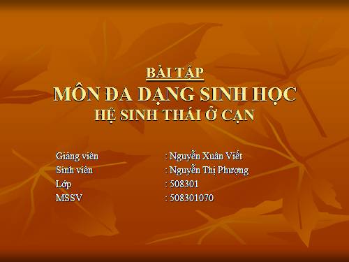 da dang sinh hoc