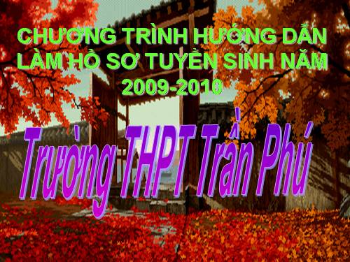 HƯỚNG DẪN LÀM HỒ SƠ TUYỂN SINH ĐH-CĐ 2010 (Tham khảo)