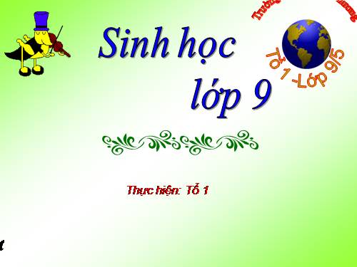 sinh hoc 9 bai 27