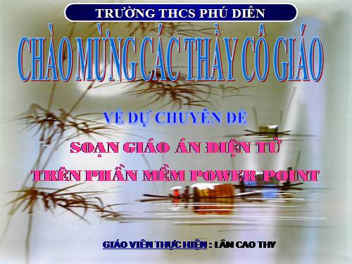 phương pháp soạn giáo án điện tử hay